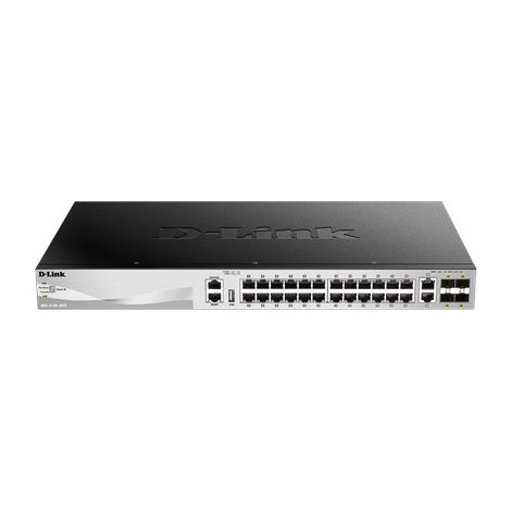 D-Link | DGS-3130-30TS | Switch | Managed L3 | Rack mountable | 1 Gbps (RJ-45) ports quantity 24 | 10 Gbps (RJ-45) ports quantit